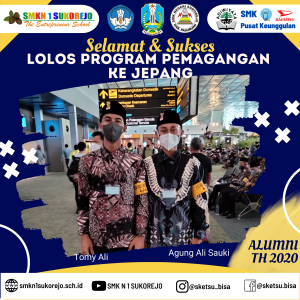 Selamat Alumni Smk Negeri Sukorejo Kembali Lolos Program Pemagangan