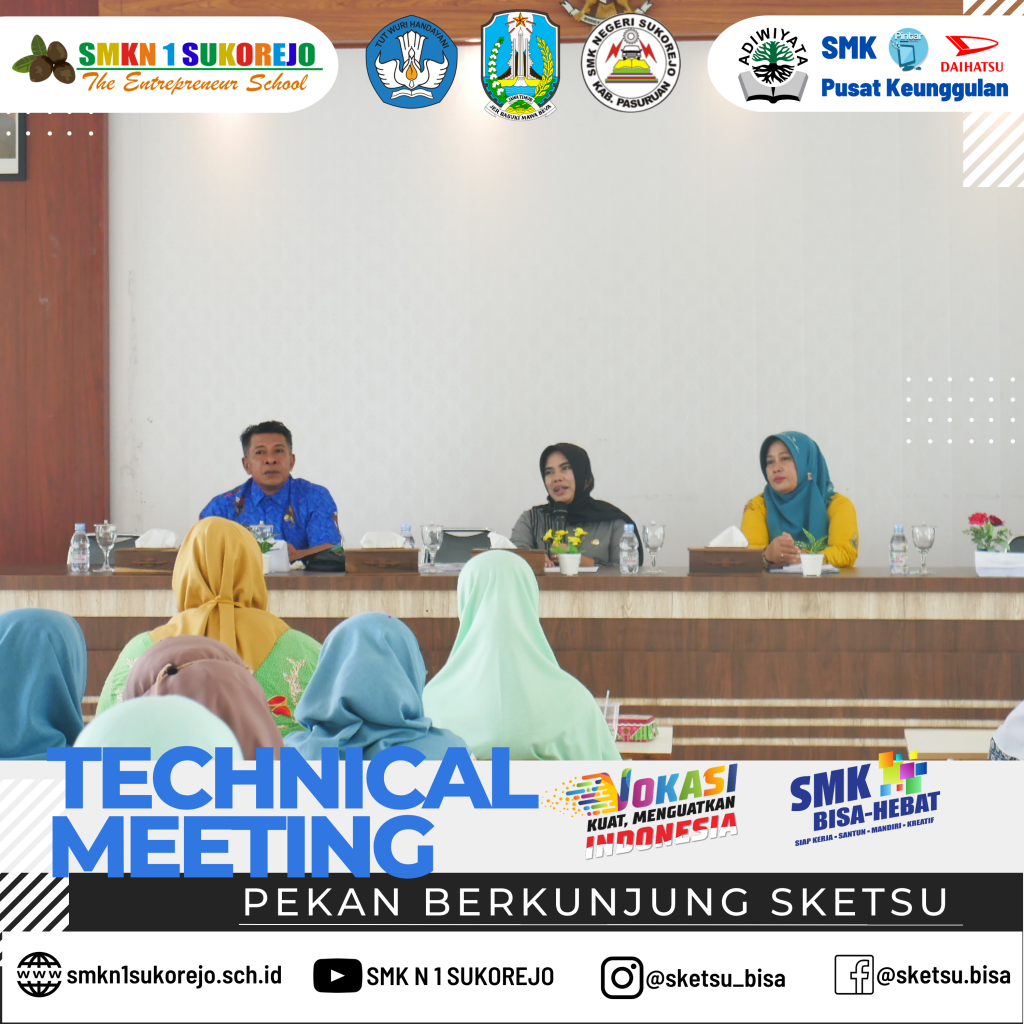 Smk Negeri Sukorejo Adakan Technical Meeting Untuk Menyambut Kegiatan