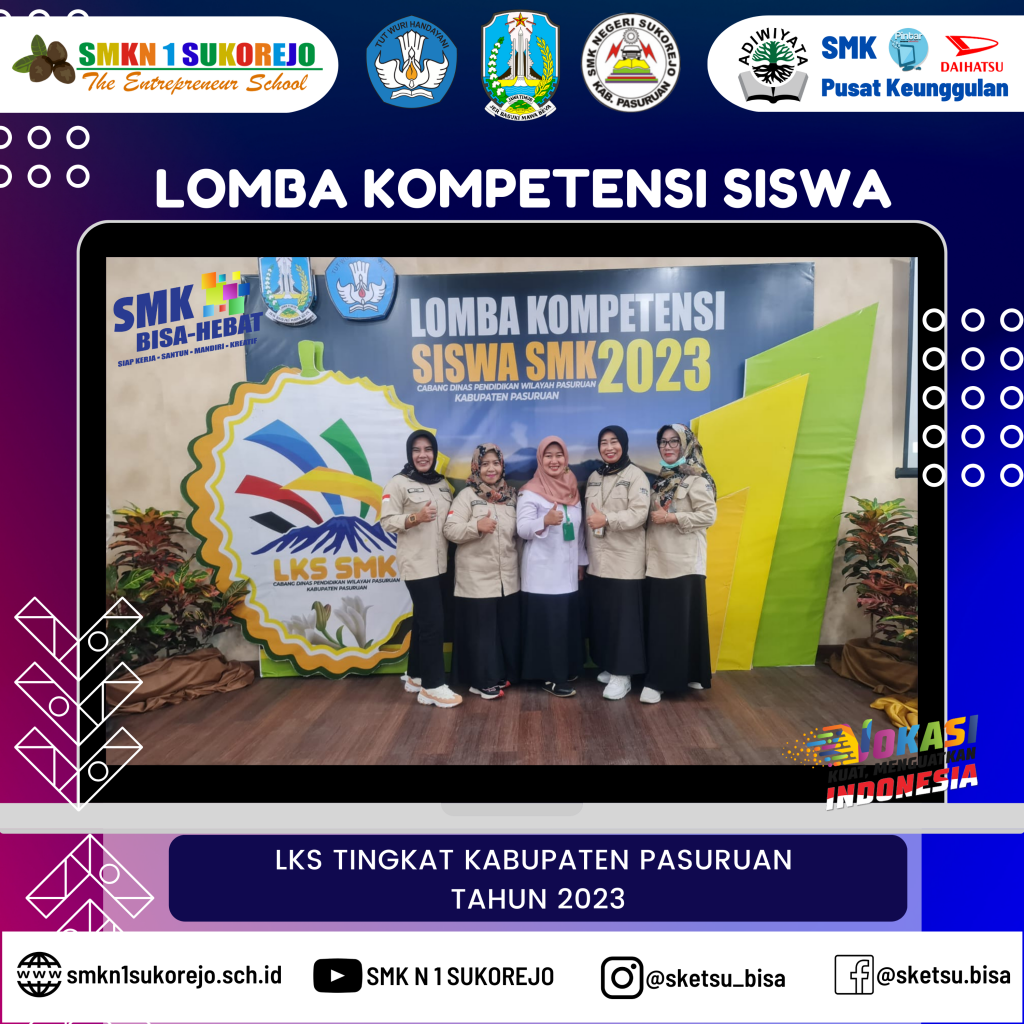 Selamat Berjuang Semoga Sukses Perwakilan Lomba Kompetensi Siswa Lks