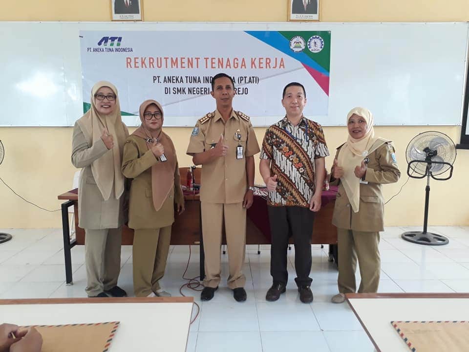 Rekrutment Tenaga Kerja di PT. Aneka Tuna Indonesia (PT. ATI)​ – SMKN 1  SUKOREJO